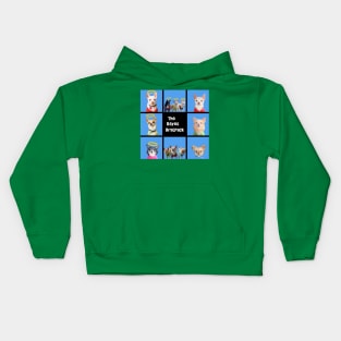 Bratpack Bunch Square Kids Hoodie